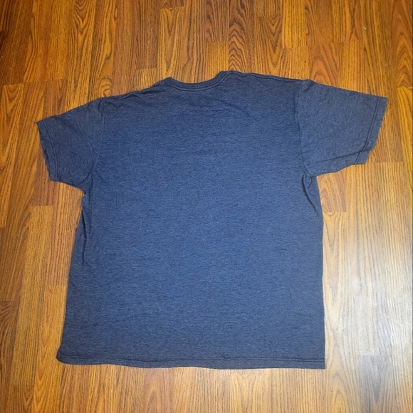 Vintage Men's XL Dark Gray Graphic T-Shirt Made in USA | Biker Style B18 - Picture 4 of 4